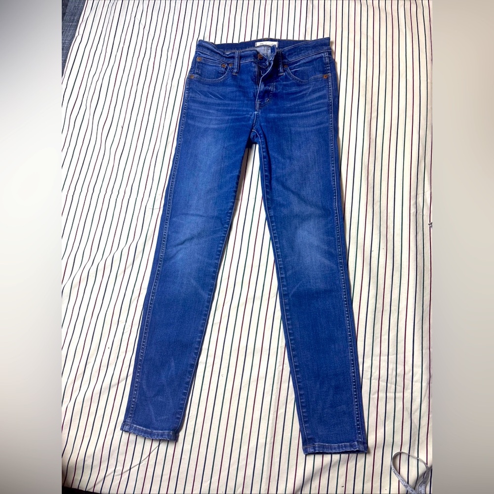Madewell Blue‎ Skinny Jeans with Stretch